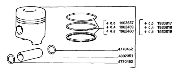 1902687 - Комплект колец